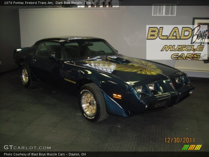 Dark Blue Metallic / Black 1979 Pontiac Firebird Trans Am