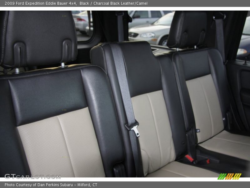 Black / Charcoal Black Leather/Camel 2009 Ford Expedition Eddie Bauer 4x4