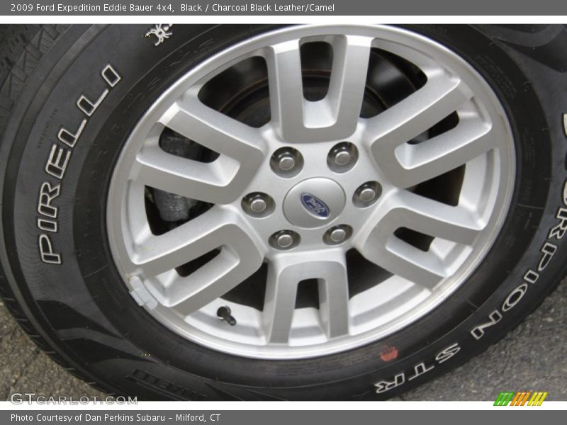 Black / Charcoal Black Leather/Camel 2009 Ford Expedition Eddie Bauer 4x4