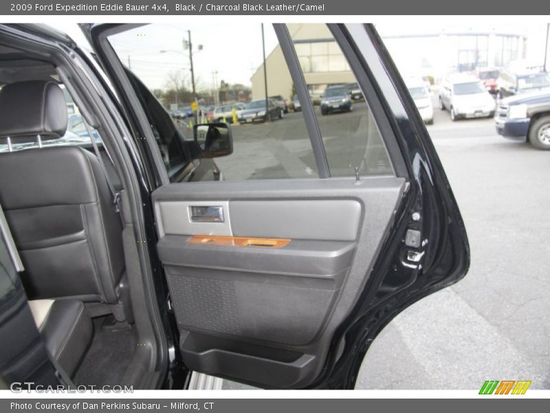 Black / Charcoal Black Leather/Camel 2009 Ford Expedition Eddie Bauer 4x4