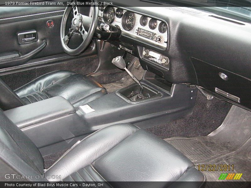  1979 Firebird Trans Am Black Interior