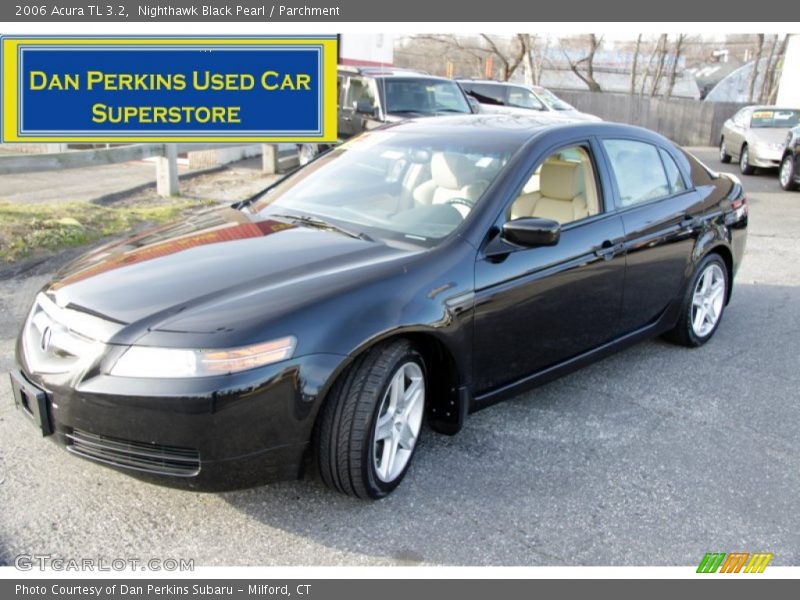 Nighthawk Black Pearl / Parchment 2006 Acura TL 3.2