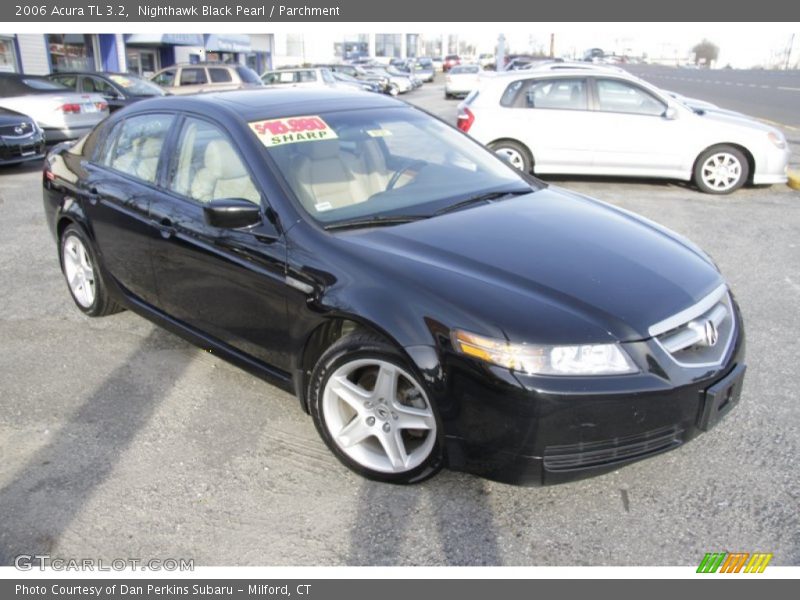 Nighthawk Black Pearl / Parchment 2006 Acura TL 3.2