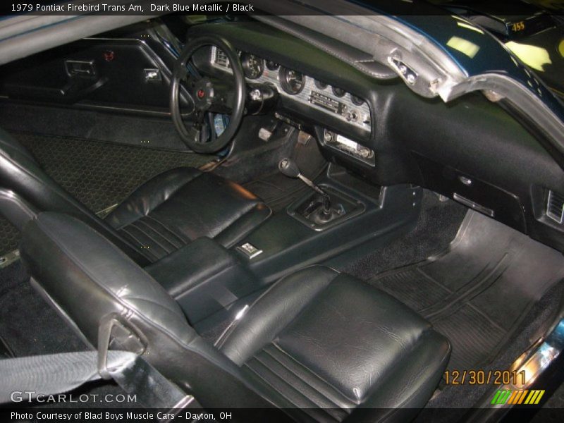 Dark Blue Metallic / Black 1979 Pontiac Firebird Trans Am