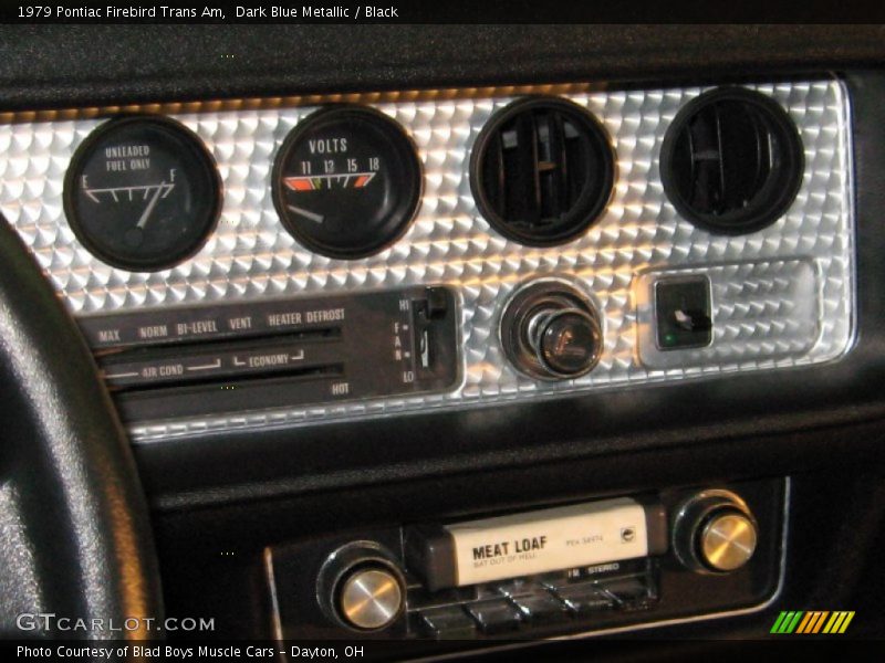 Dark Blue Metallic / Black 1979 Pontiac Firebird Trans Am