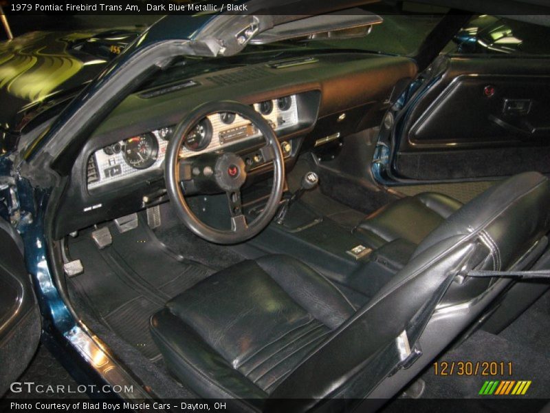 1979 Firebird Trans Am Black Interior