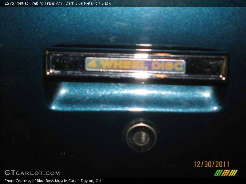 Dark Blue Metallic / Black 1979 Pontiac Firebird Trans Am