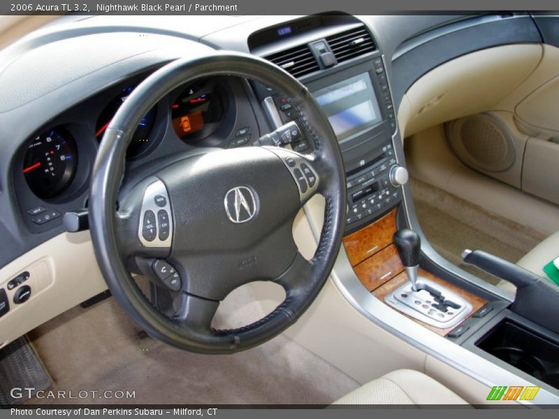 Nighthawk Black Pearl / Parchment 2006 Acura TL 3.2