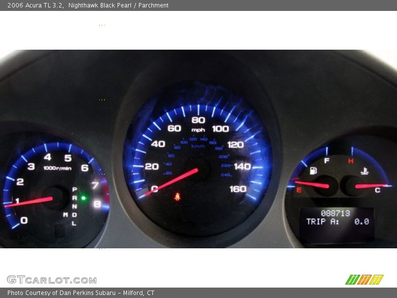 Nighthawk Black Pearl / Parchment 2006 Acura TL 3.2