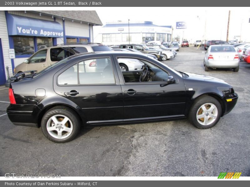 Black / Black 2003 Volkswagen Jetta GL 1.8T Sedan