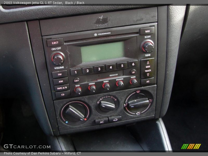 Controls of 2003 Jetta GL 1.8T Sedan