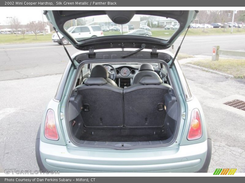 Silk Green Metallic / Panther Black 2002 Mini Cooper Hardtop