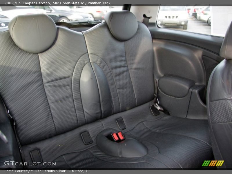 Silk Green Metallic / Panther Black 2002 Mini Cooper Hardtop
