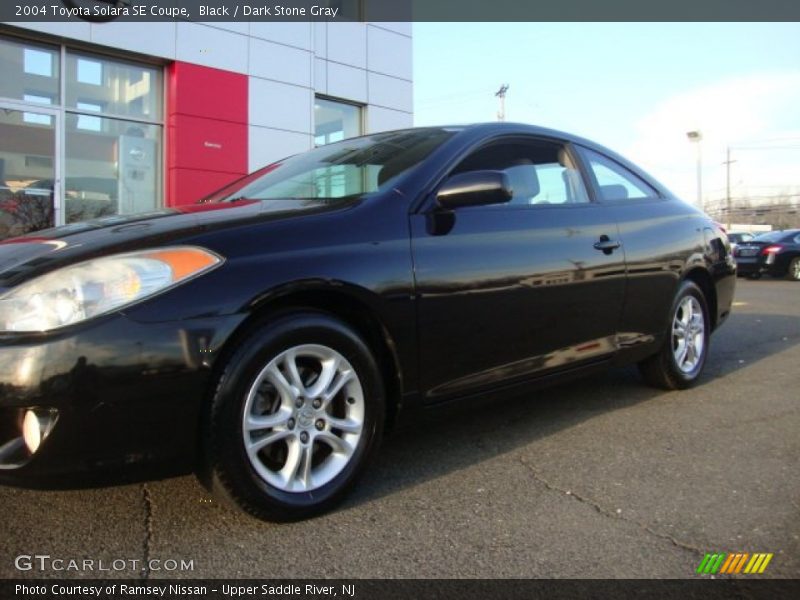 Black / Dark Stone Gray 2004 Toyota Solara SE Coupe