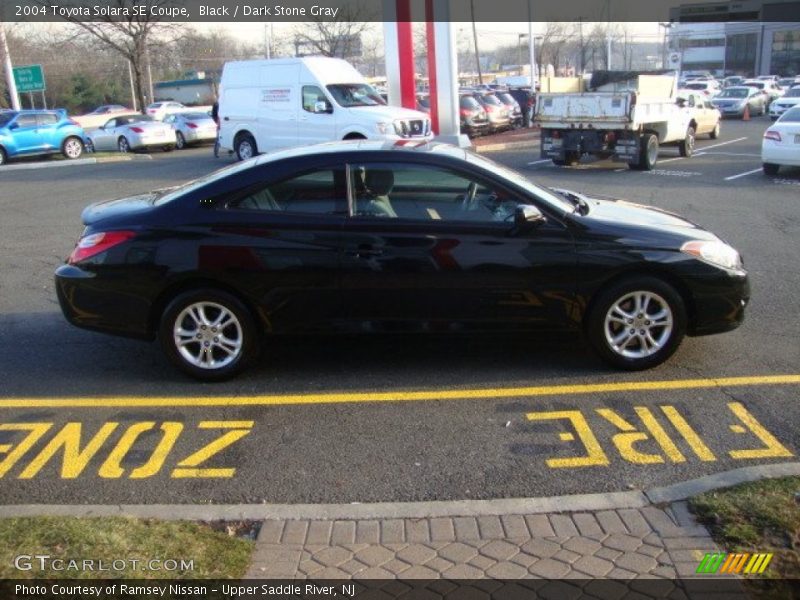 Black / Dark Stone Gray 2004 Toyota Solara SE Coupe