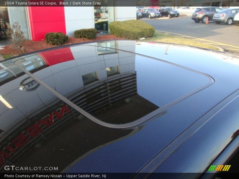 Black / Dark Stone Gray 2004 Toyota Solara SE Coupe