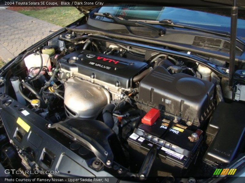 Black / Dark Stone Gray 2004 Toyota Solara SE Coupe