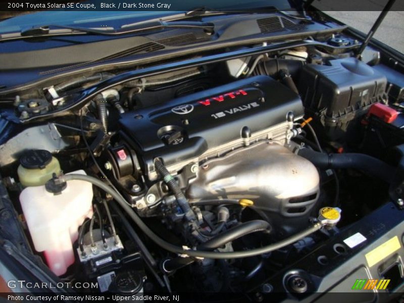 Black / Dark Stone Gray 2004 Toyota Solara SE Coupe