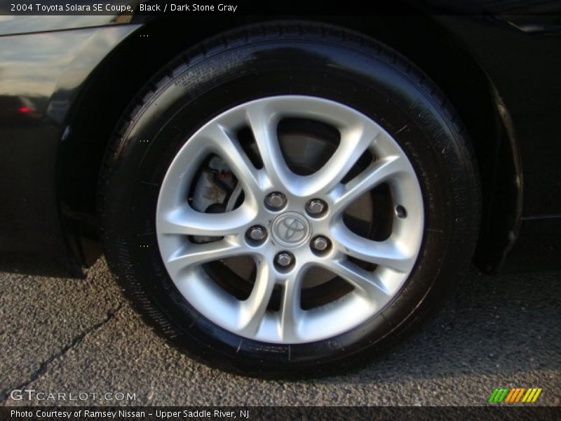 Black / Dark Stone Gray 2004 Toyota Solara SE Coupe