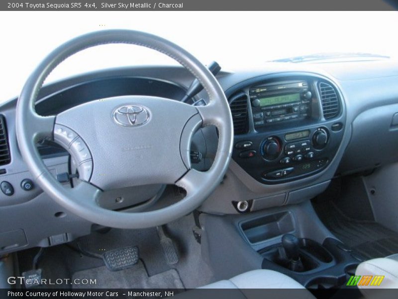 Silver Sky Metallic / Charcoal 2004 Toyota Sequoia SR5 4x4