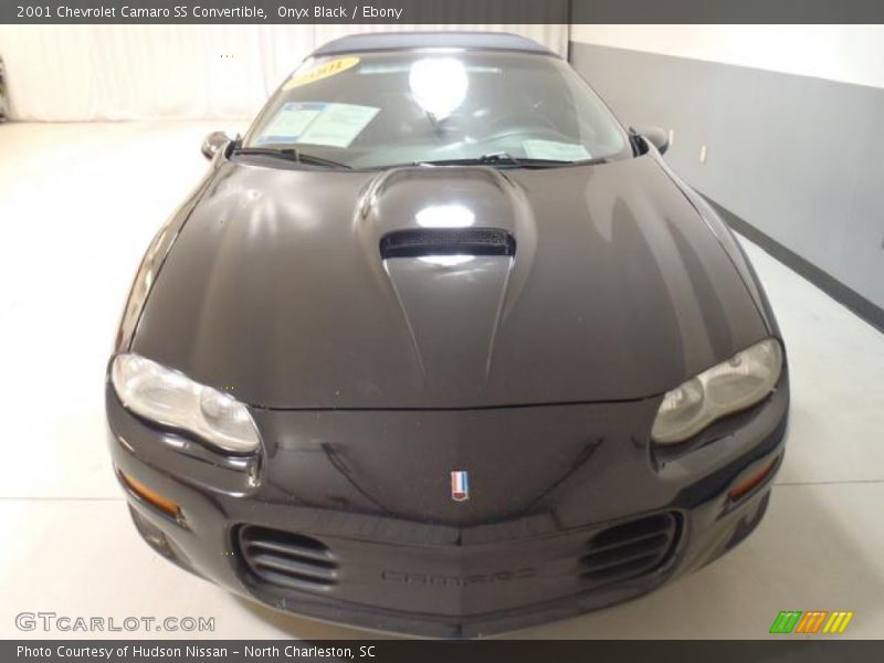 Onyx Black / Ebony 2001 Chevrolet Camaro SS Convertible