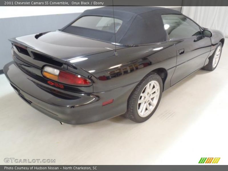 Onyx Black / Ebony 2001 Chevrolet Camaro SS Convertible