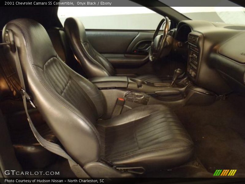  2001 Camaro SS Convertible Ebony Interior
