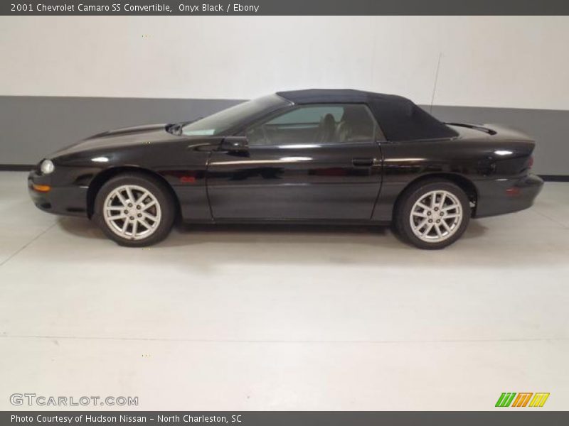 Onyx Black / Ebony 2001 Chevrolet Camaro SS Convertible