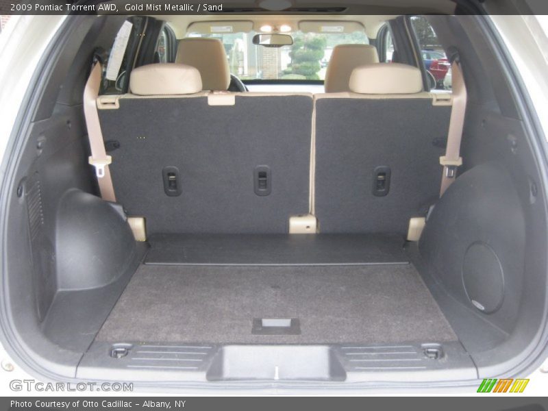 Gold Mist Metallic / Sand 2009 Pontiac Torrent AWD