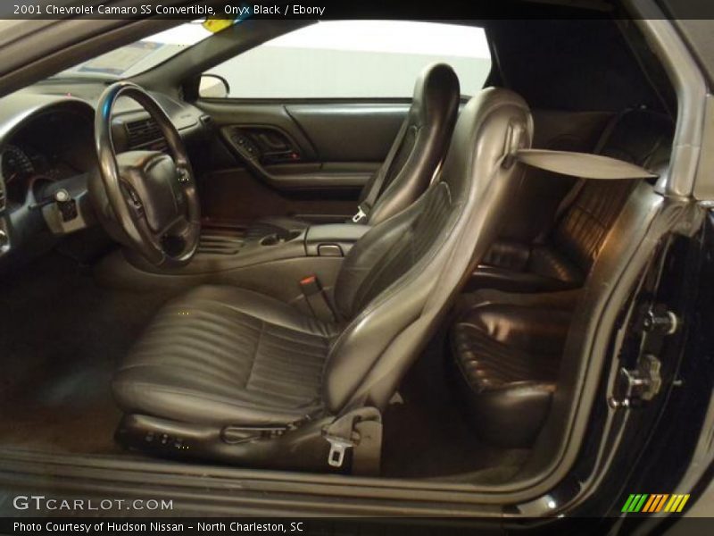 Onyx Black / Ebony 2001 Chevrolet Camaro SS Convertible