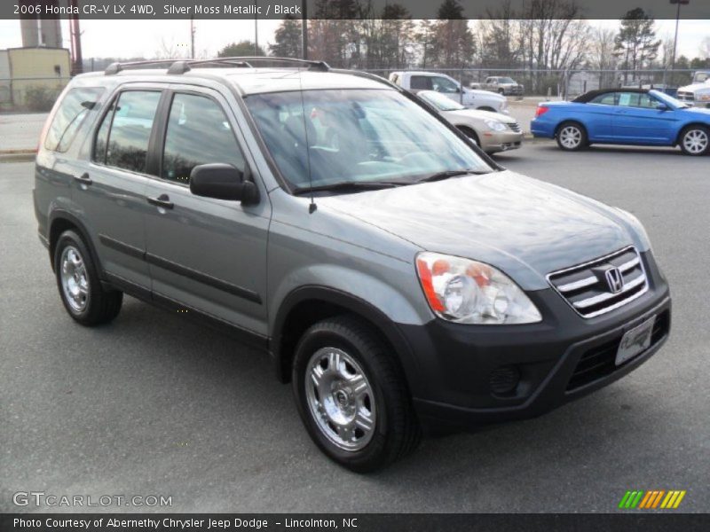 Silver Moss Metallic / Black 2006 Honda CR-V LX 4WD