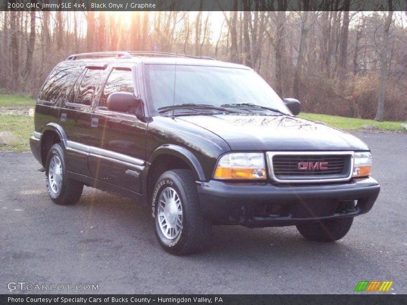 Black Onyx / Graphite 2000 GMC Jimmy SLE 4x4
