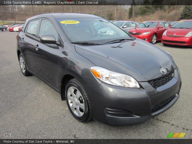 Magnetic Gray Metallic / Dark Charcoal 2009 Toyota Matrix S AWD