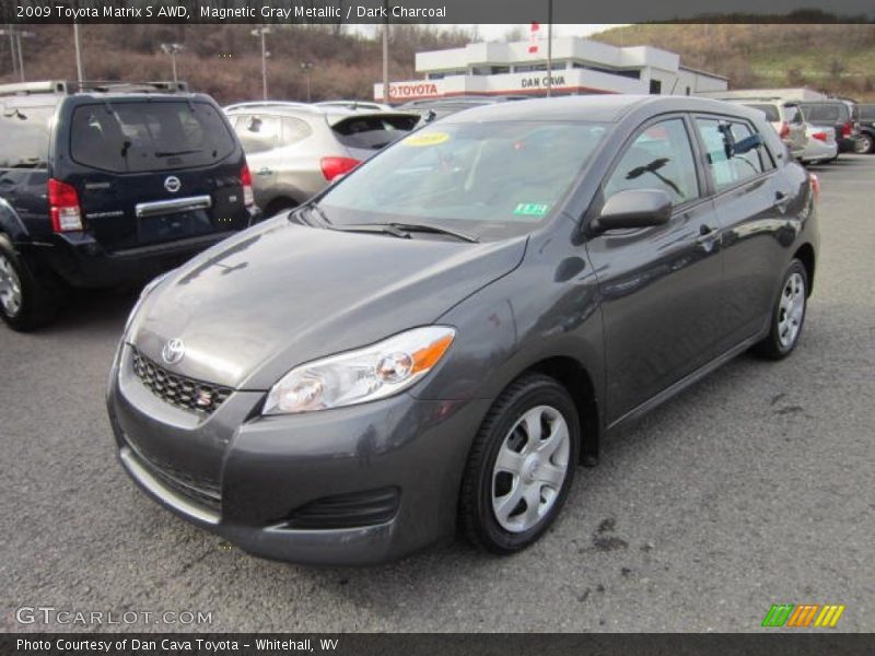 Magnetic Gray Metallic / Dark Charcoal 2009 Toyota Matrix S AWD