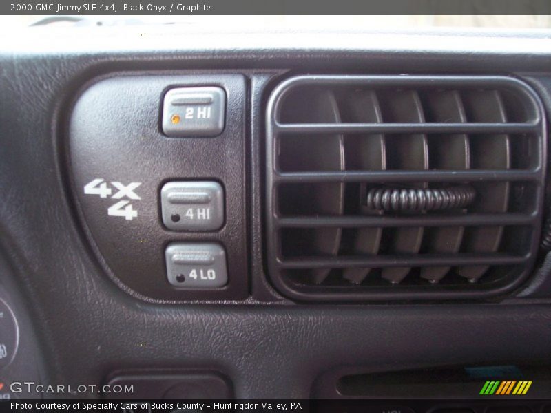 Black Onyx / Graphite 2000 GMC Jimmy SLE 4x4