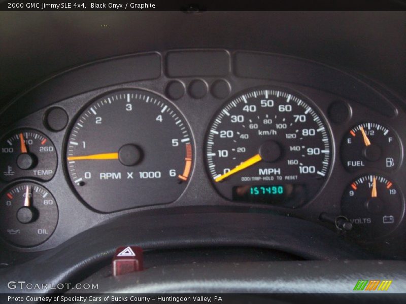 Black Onyx / Graphite 2000 GMC Jimmy SLE 4x4