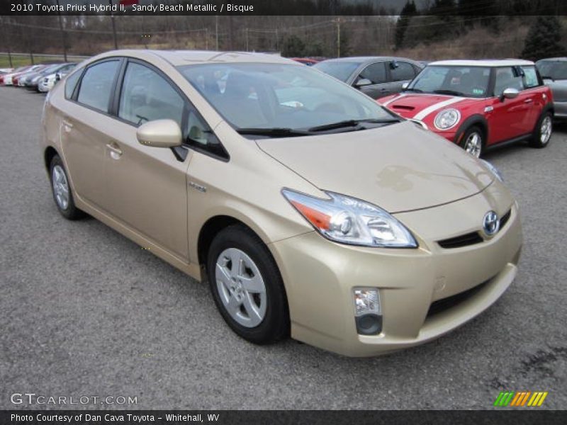 Sandy Beach Metallic / Bisque 2010 Toyota Prius Hybrid II