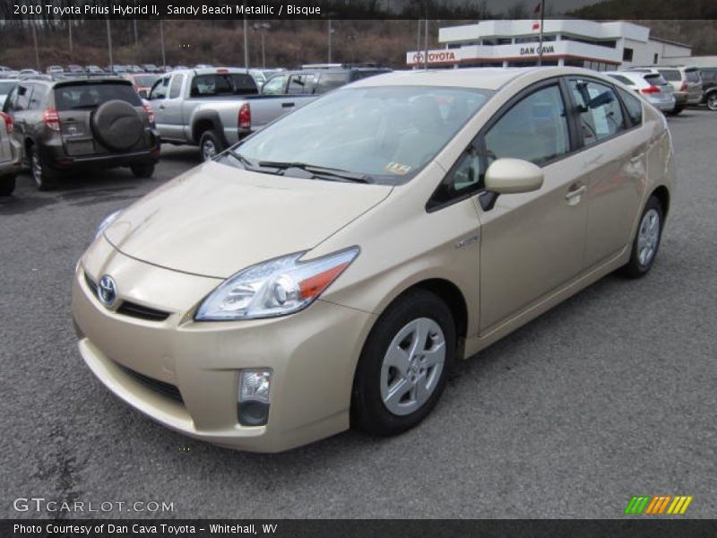 Sandy Beach Metallic / Bisque 2010 Toyota Prius Hybrid II