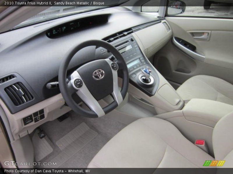 Sandy Beach Metallic / Bisque 2010 Toyota Prius Hybrid II