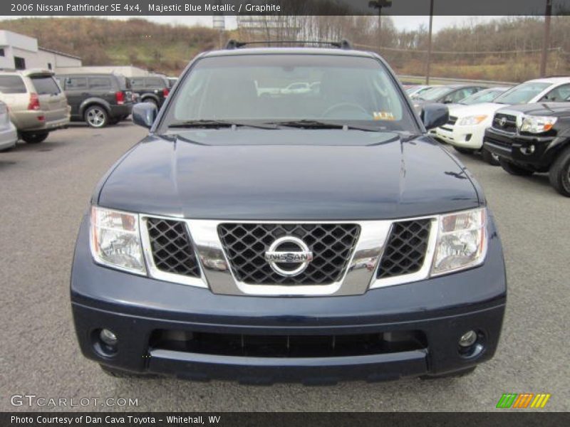 Majestic Blue Metallic / Graphite 2006 Nissan Pathfinder SE 4x4