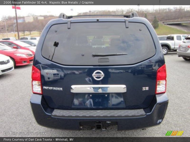 Majestic Blue Metallic / Graphite 2006 Nissan Pathfinder SE 4x4