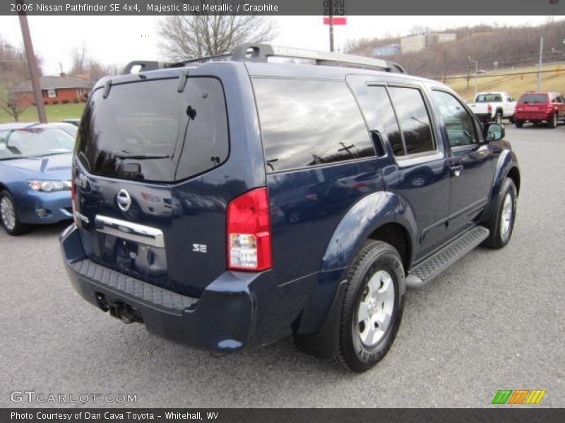 Majestic Blue Metallic / Graphite 2006 Nissan Pathfinder SE 4x4