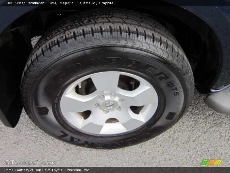 Majestic Blue Metallic / Graphite 2006 Nissan Pathfinder SE 4x4
