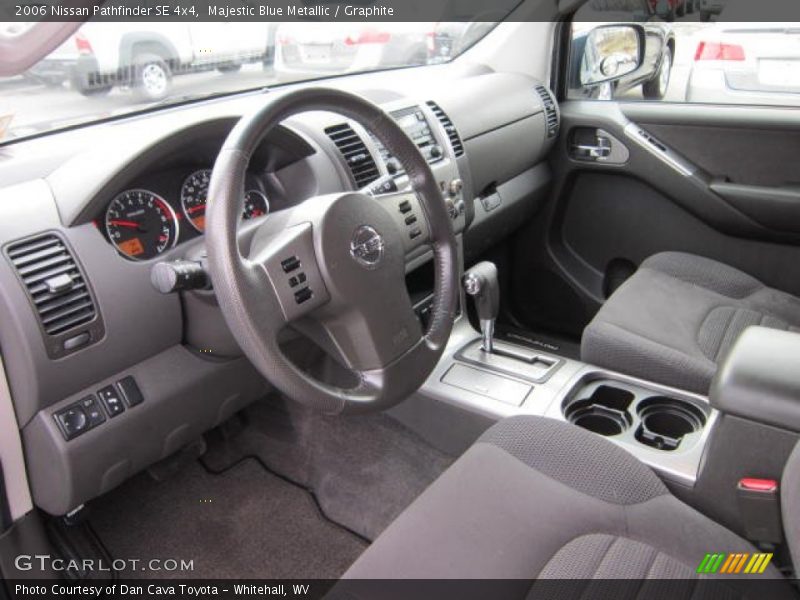 Majestic Blue Metallic / Graphite 2006 Nissan Pathfinder SE 4x4