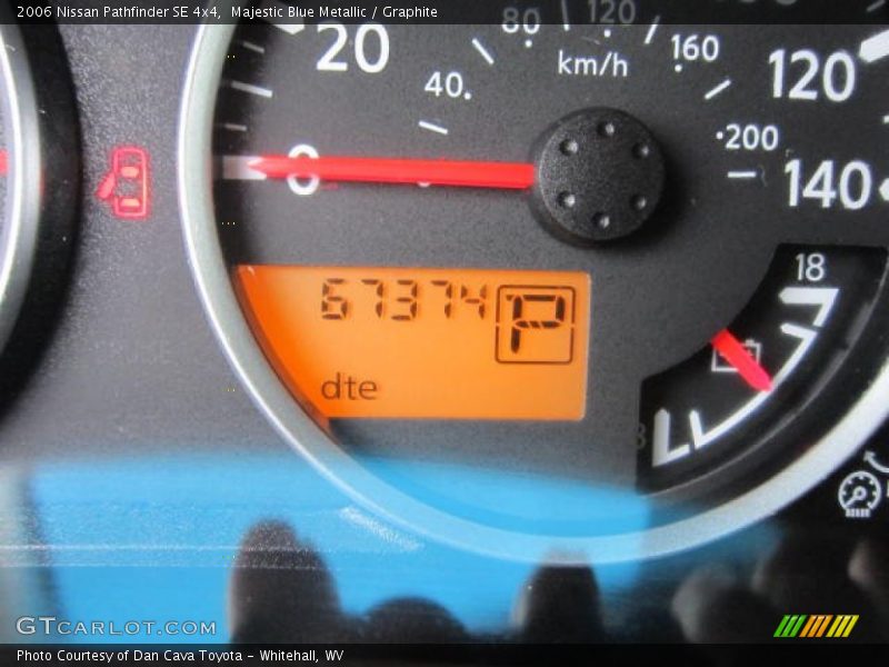 Majestic Blue Metallic / Graphite 2006 Nissan Pathfinder SE 4x4
