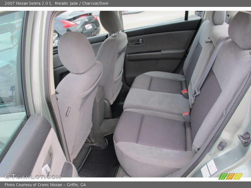 Metallic Jade / Charcoal/Steel 2007 Nissan Sentra 2.0 S