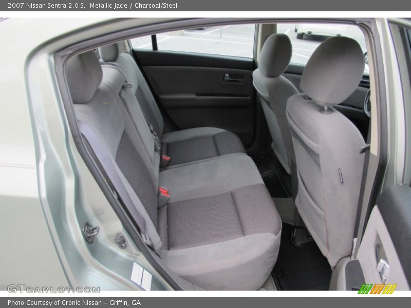 Metallic Jade / Charcoal/Steel 2007 Nissan Sentra 2.0 S