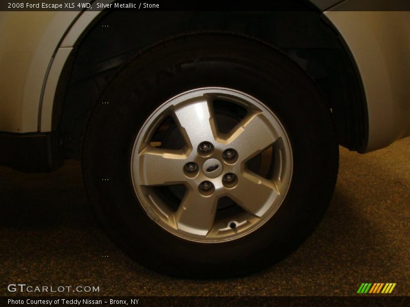 Silver Metallic / Stone 2008 Ford Escape XLS 4WD