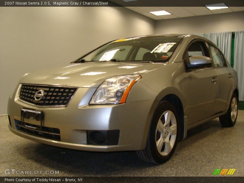 Magnetic Gray / Charcoal/Steel 2007 Nissan Sentra 2.0 S