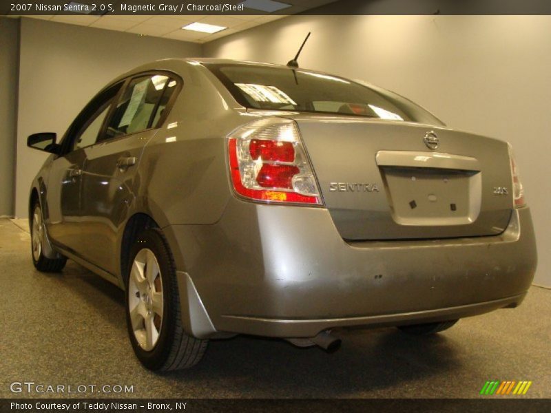 Magnetic Gray / Charcoal/Steel 2007 Nissan Sentra 2.0 S